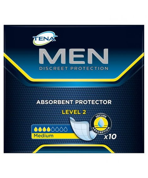 imagem do produto Absorvente geriatrico tena men active fit 10un - TENA