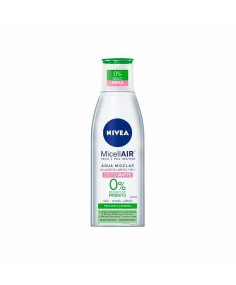 imagem do produto gua micelar nivea efeito matte pele mista e oleosa 200ml - NIVEA