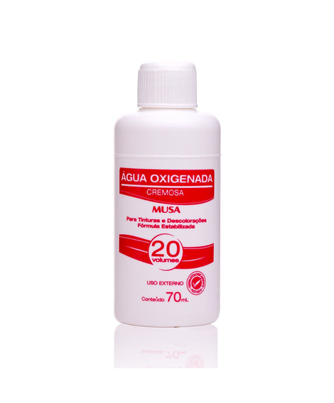 imagem do produto Agua oxigenada 20 volumes 70ml musa - MUSA