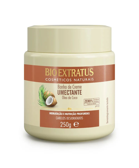 imagem do produto Banho de creme bio extratus umectao leo coco 250g - BIO EXTRATUS