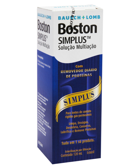 imagem do produto Boston simplus soluo multiao 120ml - BAUSCH E LOMB