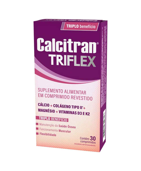 imagem do produto Calcitran triflex 30 comprimidos - DIVCOM