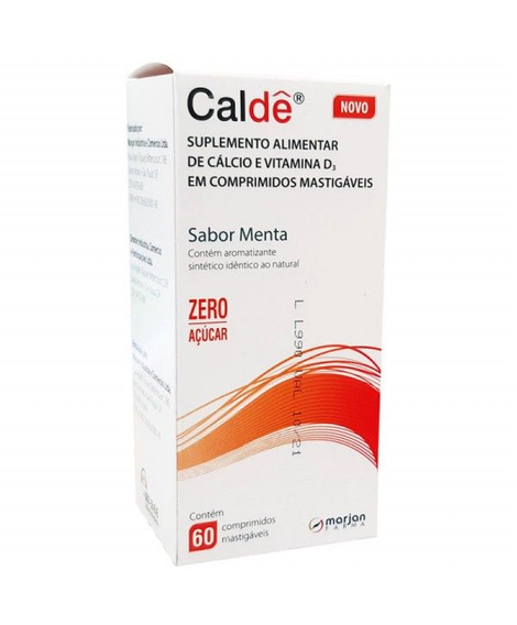 imagem do produto Calde menta 60 comprimidos mastigveis - MARJAN