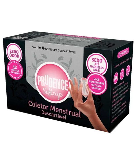 imagem do produto Coletor menstrual prudence softcup 4un - DKT