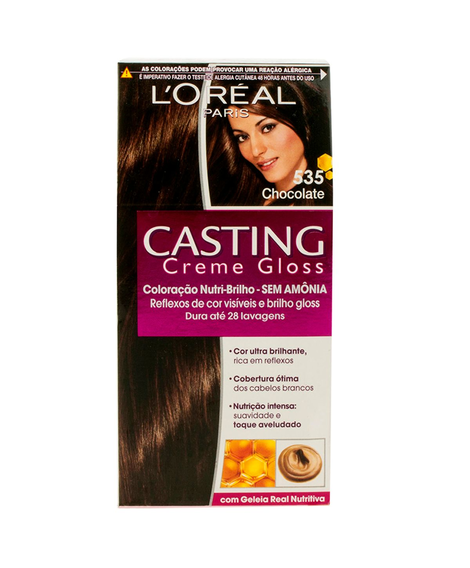 imagem do produto Colorao casting creme gloss 535 chocolate - LOREAL