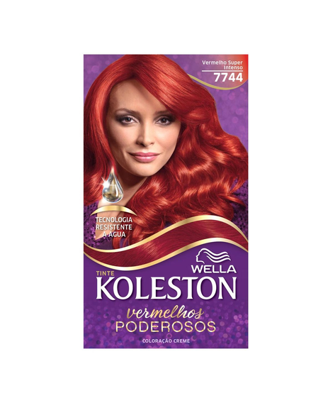 imagem do produto Colorao creme koleston wella 7744 vermelho especial - WELLA