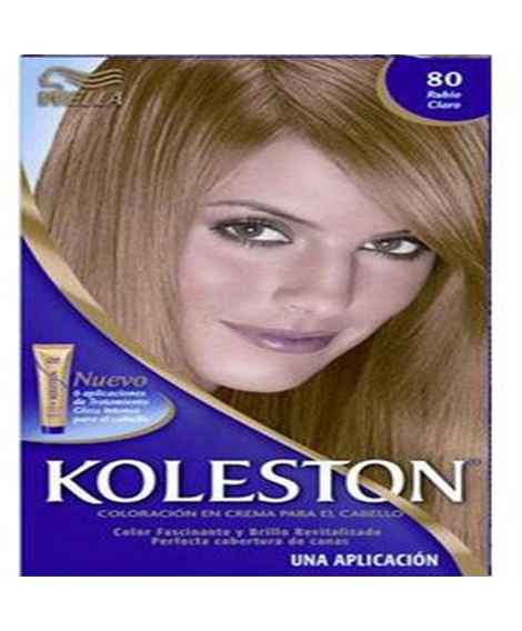 imagem do produto Colorao creme koleston wella 80 louro claro - COTY