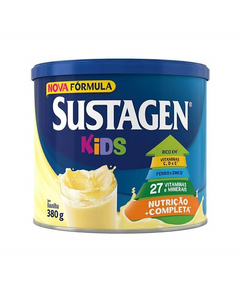 imagem do produto Complemento alimentar sustagen kids baunilha 350g - RECKITT BENCKISER