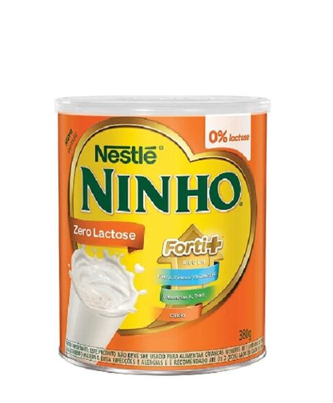 imagem do produto Composto lcteo ninho fort+ zero lactose 380g - NESTLE