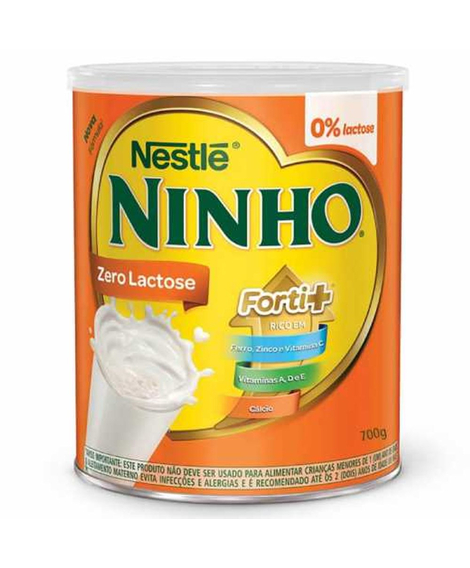 imagem do produto Composto lcteo ninho fort+ zero lactose 700g - NESTLE