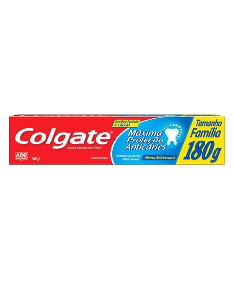 imagem do produto Creme dental colgate maxima protecao anticaries 180g - COLGATE-PALMOLIVE