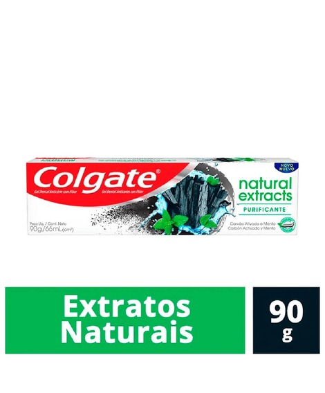 imagem do produto Creme dental colgate natural extracts purificante 90g - COLGATE-PALMOLIVE