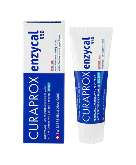 imagem do produto Creme dental curaprox enzycal 950 75ml - CURAPROX