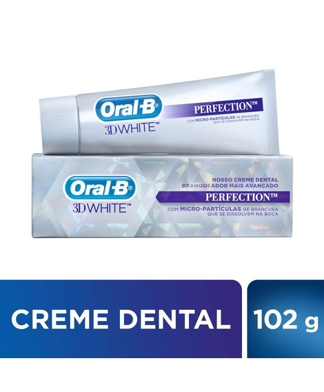 imagem do produto Creme dental oral b 3d white perfection 102g - PROCTER E GAMBLE