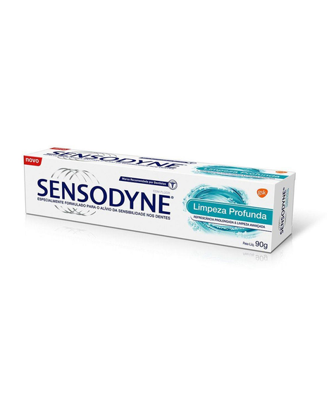 imagem do produto Creme dental sensodyne limpeza profunda 90g - HALEON