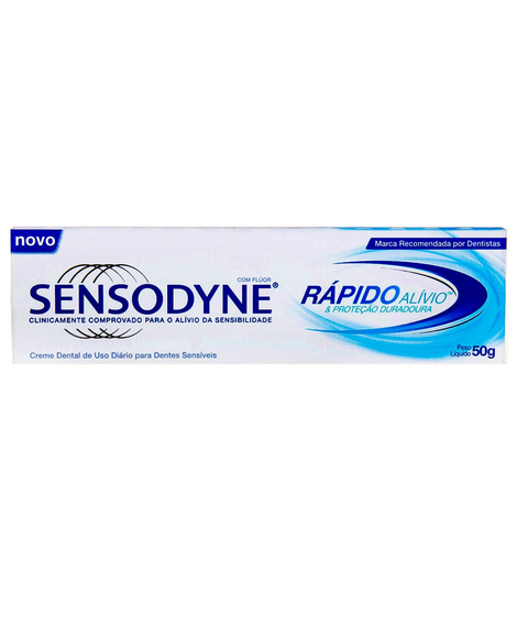 imagem do produto Creme dental sensodyne rpido alivio 50g - HALEON