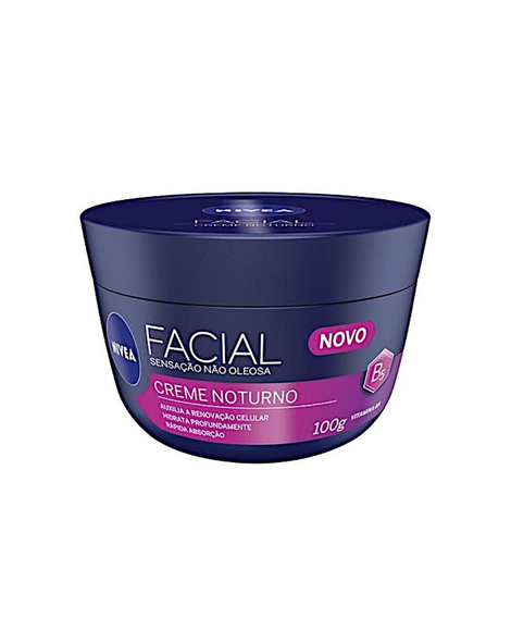 imagem do produto Creme facial nivea noturno 100g - NIVEA