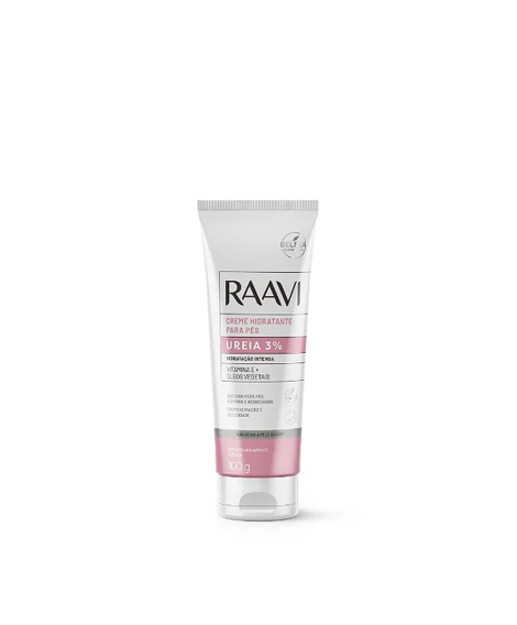 imagem do produto Creme hidratante para os pes raavi ureia 3% 100g - BIOCLEAN