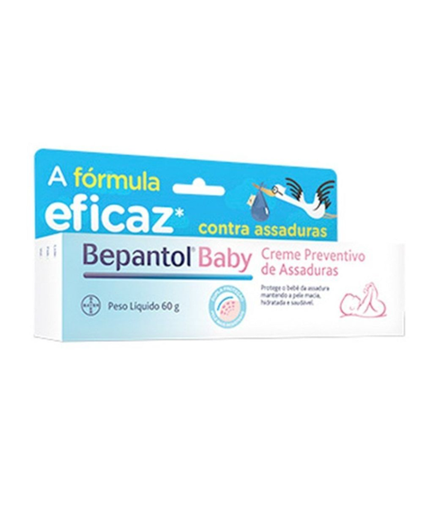 imagem do produto Creme preventivo de assaduras bepantol baby 60g - BAYER