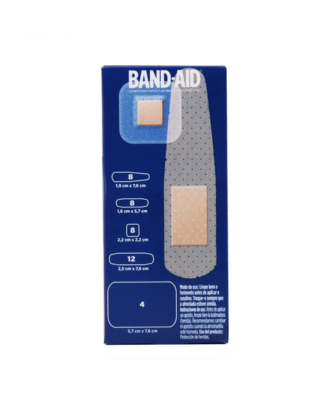 imagem do produto Curativo band aid pequenos ferimentos 16 unidades - JOHNSON E JOHNSON