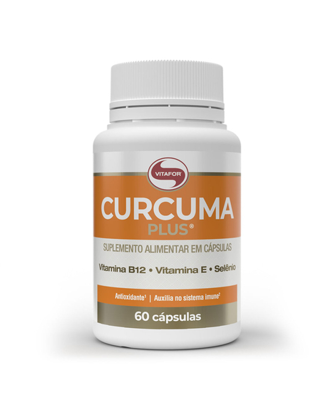 imagem do produto Crcuma plus 500mg 60 capsulas   - VITAFOR