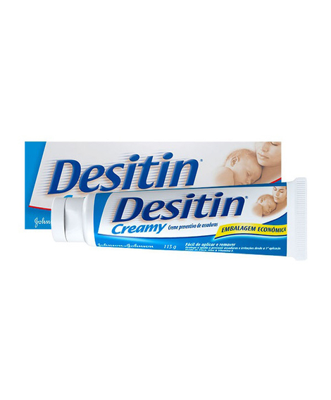 imagem do produto Desitin creamy creme preventivo para assaduras 113g - JOHNSON E JOHNSON