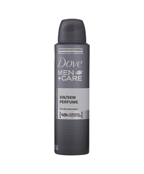 imagem do produto Desodorante dove aerosol men+care sem perfume 150ml - UNILEVER