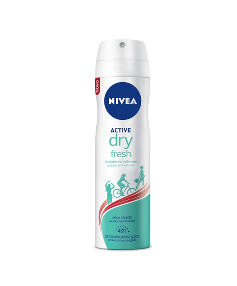 imagem do produto Desodorante nivea aerosol feminino dry fresh 150ml - NIVEA