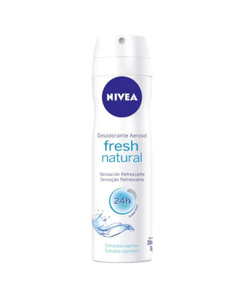 imagem do produto Desodorante nivea aerosol feminino fresh natural 150ml - NIVEA