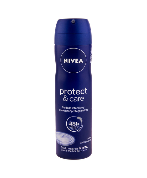 imagem do produto Desodorante nivea aerosol feminino protect&care 150ml - NIVEA