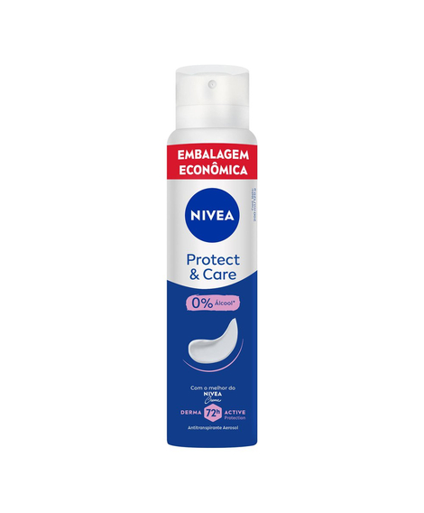 imagem do produto Desodorante nivea aerosol feminino protect&care 200ml - NIVEA