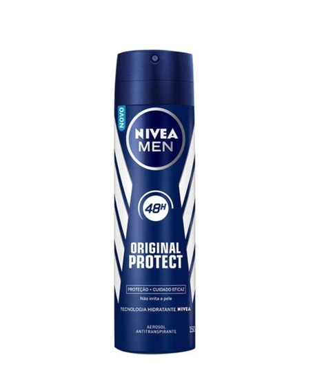 imagem do produto Desodorante nivea aerosol men original protect 150ml - NIVEA