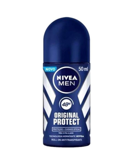 imagem do produto Desodorante nivea roll on men original protect 50ml - NIVEA