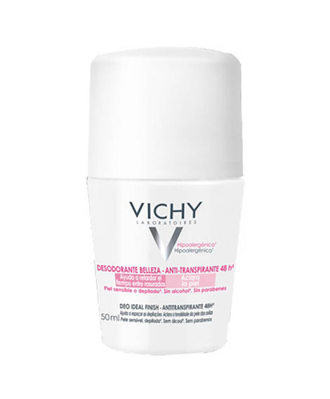 imagem do produto Desodorante vichy rollon 48h ideal finish 50ml - VICHY