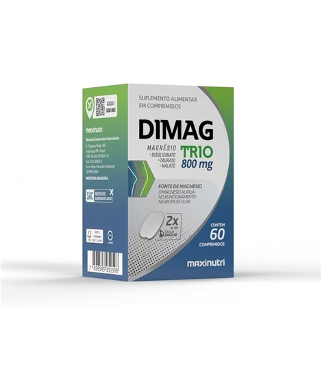 imagem do produto Dimag trio 800mg 60 comprimidos - MAXINUTRI