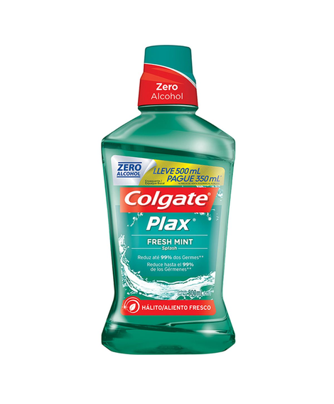 imagem do produto Enxaguante bucal colgate plax fresh mint 500ml - COLGATE-PALMOLIVE