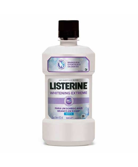 imagem do produto Enxaguante bucal listerine whitening extreme menta 473ml - JOHNSON E JOHNSON