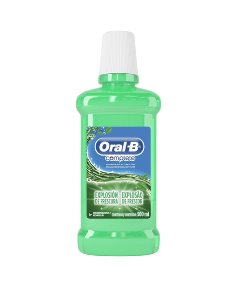 imagem do produto Enxaguante bucal oral b complete hortela 500ml - PROCTER E GAMBLE