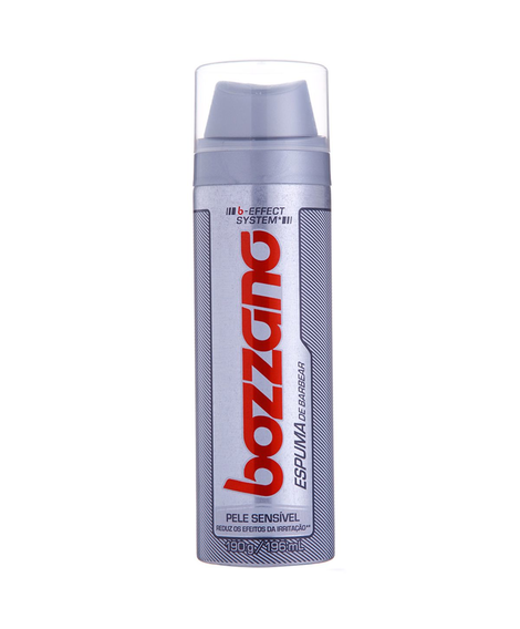 imagem do produto Espuma de barbear bozzano pele sensvel 200ml - BOZZANO