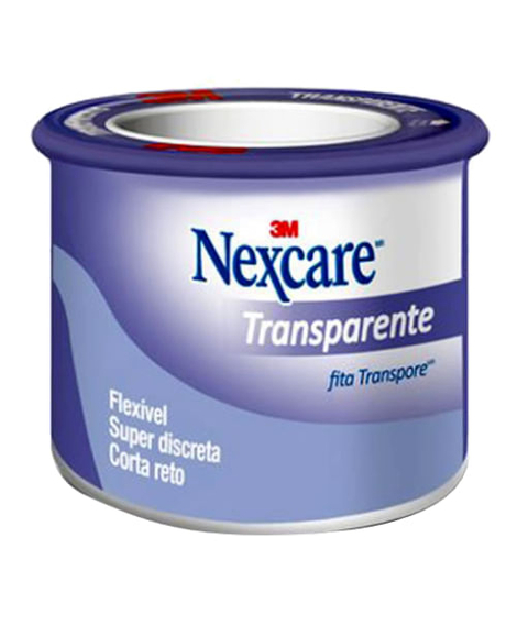 imagem do produto Fita nexcare transpore 50mm x 4.5m - 3M