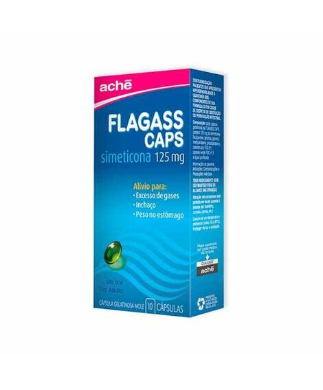 imagem do produto Flagass 125mg 10 capsulas - ACHE