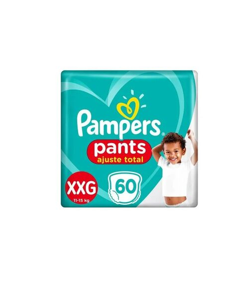 imagem do produto Fralda pampers pants ajuste total xxg 60 unidades - PROCTER E GAMBLE