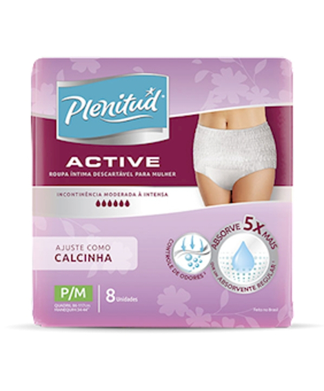 imagem do produto Fralda plenitud femme p/m 8 unidades - KIMBERLY-CLARK