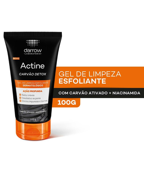 imagem do produto Gel de limpeza actine carvao detox 100g - DARROW