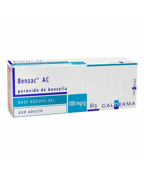 imagem do produto Gel de tratamento antiacne benzac ac gel 60g - GALDERMA