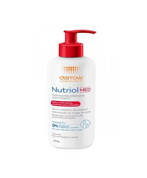 imagem do produto Hidratante nutriol med intensivo anticoceira 390g - DARROW