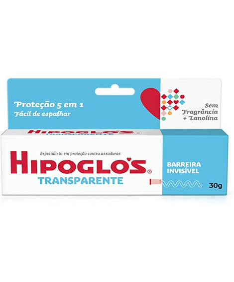 imagem do produto Hipogls transparente 30g creme preventivo para assaduras - JOHNSON E JOHNSON