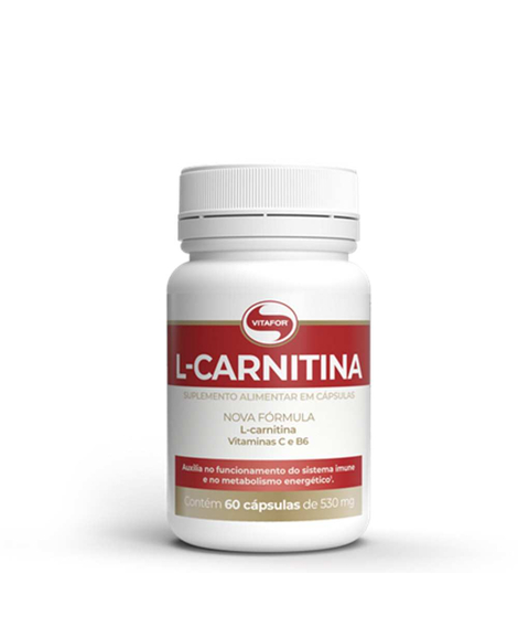 imagem do produto L -carnitina 60 cpsulas  - VITAFOR