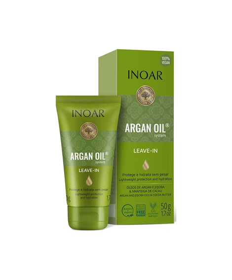 imagem do produto Leave-in argan oil 50g  - INOAR