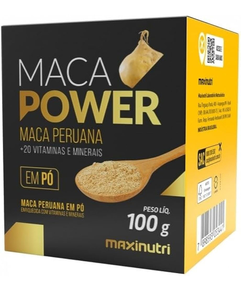 imagem do produto Maca peruana em p 100g - MAXINUTRI